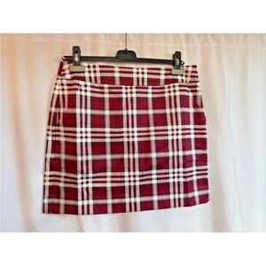 Loudmouth Ladies Plaid Golf Skort - Size 6 Small NWOT